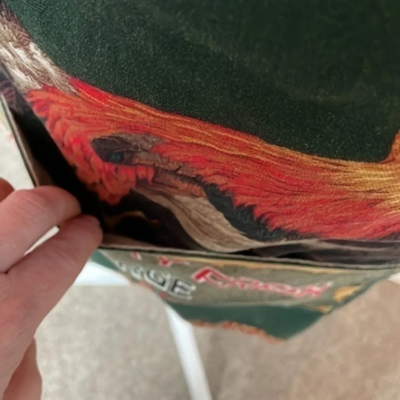 Handmade Rooster Apron with‎ a Large Front Pocket - Picture 4 of 9